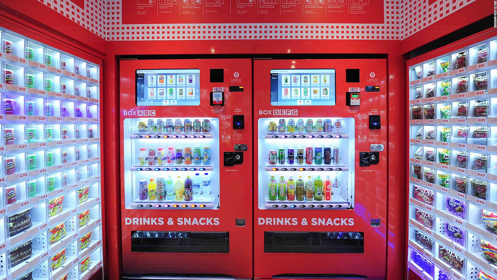 Eat Your Way Through A Vending Machine - Naturals2Go
